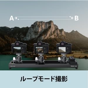 Accsoon - Toprig S40 - Deslizador de cámara motorizado para grabación de vídeo - Carga máx. Carga hasta 2,5 kg Vertical y 4 kg Horizontal - Distancia máxima de Desplazamiento: 225 mm