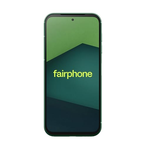 Fairphone 5 5G Smartphone sostenible (Pantalla de 6,46", cámara Dual de 50 MP, 6GB/128GB, 4200 mAh, Android 14) Incl. Destornillador iFixit, Verde Musgo