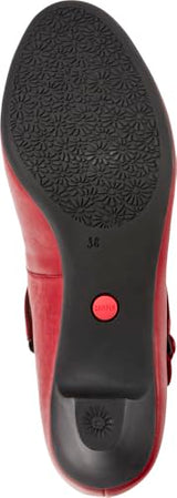 Camper Helena Bajo 20202, Mary Jane Flat, Mujer, Rojo 093, 38 EU