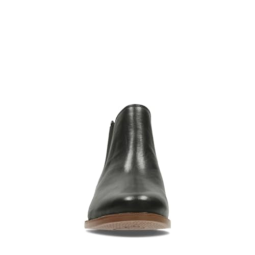 Clarks Taylor Shine, Botas Chelsea Mujer, Black Leather, 37.5 EU