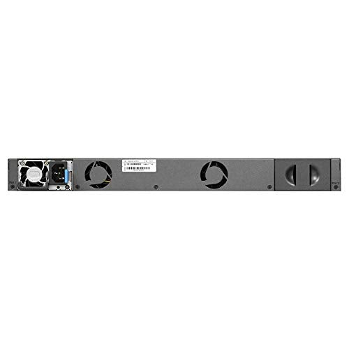 Netgear XSM4348S-100NES - Switch apilable (M4300-24X24F de 48 Puertos 10G, 24x10GBASE-T, 24xSFP+, para Top-of-The Rack y agregación de servidoreso o Core de Red)