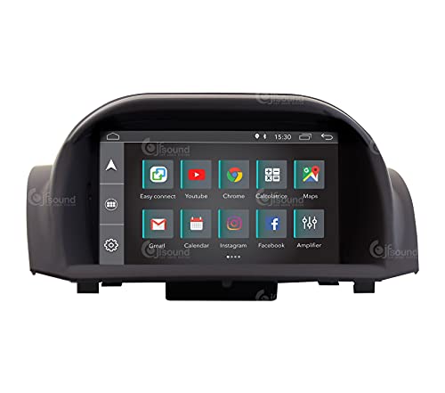 Radio de Coche para Ford Fiesta 2013-16 Android GPS Bluetooth WiFi USB Dab+ Touchscreen 7" 4core Carplay AndroidAuto