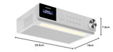 Grundig DKR Dab – Radio de Cocina con Bluetooth y Dab (Incluye recepción) Dab+. Blanco