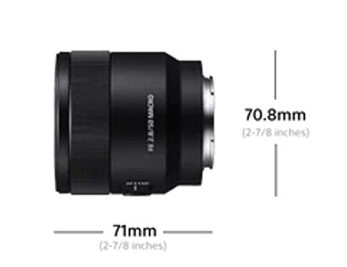 Sony SEL50M28.SYX - Lente Prime Macro Montura E de 55mm F2,8 Negro
