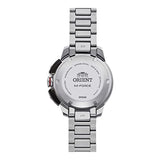 Orient M-Force - Reloj de Pulsera automático para Hombre, Cuerda Manual, mecánico, Deportivo, Metálico., Pulsera
