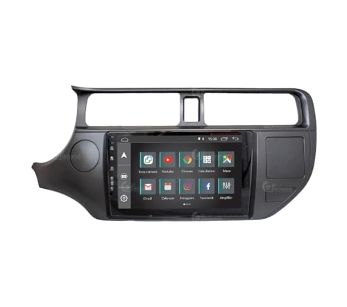 Radio de Coche para Kia Rio 2011-2015 Android GPS Bluetooth WiFi USB Dab+ Touchscreen 9" 4core Carplay AndroidAuto