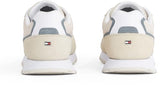 Tommy Hilfiger Runner Sneaker Hombre New Eva Summer Nylon Pop de Ante, Beige (Beige), 45