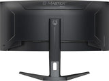 iiyama G-Master Monitor GCB3486WQSCP-B1 34" UltraWide QHD 240Hz HDR400 FreeSync Premium Curvo USB-C