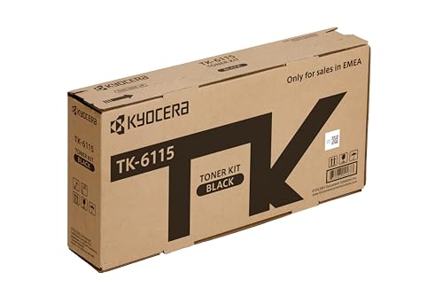 Kyocera TK-6115 Tóner de láser Negro - Tóner para impresoras láser (Tóner de láser, Negro, 1 Pieza(s))