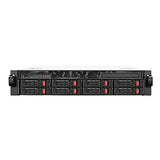 Silverstone SST-RM21-308 - Caja de Servidor de Montaje en Rack de 2U Compatible con 8X SAS/SATA y 6 GB/s Mini-SAS SFF-8087