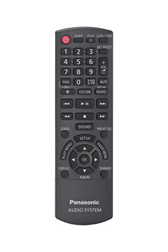 Panasonic SC-PM702EB-K Premium - Microestéreo (Bluetooth, Airplay, Dab+, CD, FM, Plateado)