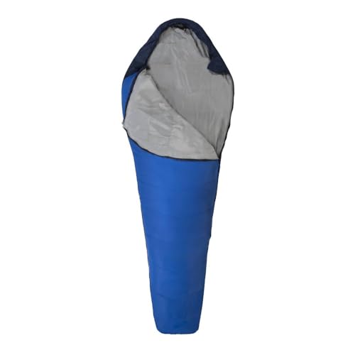 MILLET Active 600 Saco de Dormir, Azur Blue, Ouverture Droite