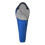 MILLET Active 600 Saco de Dormir, Azur Blue, Ouverture Droite