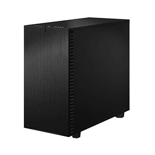 Fractal Design Define 7 Black Brushed Aluminum/Steel E,ATX Silent Modular Dark Tempered Glass Window Mid Tower Computer Case