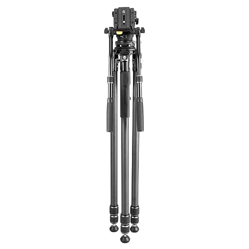 Vanguard Alta Pro 3VRL 303CV20 - Trípode con rótula de vídeo de Fibra de Carbono