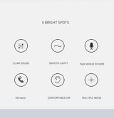 通用 Auriculares in-Ear con Cable, Deportivos, Auriculares de música, estéreo, con micrófono Integrado, para teléfonos iOS y Android