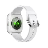 SMARTY 2.0 Mujer Digital Automático Reloj con Correa de Silicona SW081B, Plata, Moderno, Plata, Moderno