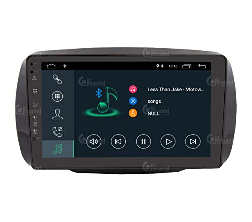 Radio de Coche para Smart 453 Android GPS Bluetooth WiFi USB Dab+ Touchscreen 9" 4core Carplay AndroidAuto
