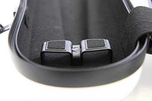 GEWA AIR 1.7 Estuche violín con forma violeta brillante, Made in Germany, alta resistencia a la rotura