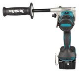 Makita DHP492Z - Taladro combinado sin escobillas LXT de iones de litio de 18 V, baterías y cargador no incluidos, azul/negro