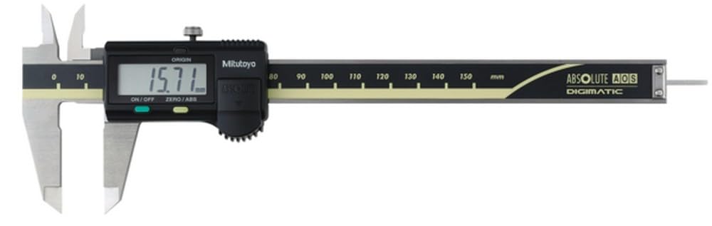 Sin Messschieber Digital MITUTOYO Datenausgang DIN 862, unos Tiefenmaß 0-150 mm, 1 piezas,500-184-30.