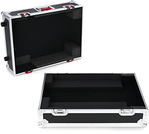 Gator Cases G-TOUR ATA Style Road Case - Ajuste personalizado para mezclador Allen and Heath QU16 con ruedas incorporadas y asa de transporte retráctil; (G-TOURQU16)