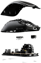Glorious Gaming Series 2 Pro Ratón Gaming inalámbrico - Compacto, superligero 55 g, sondeo de 8K, Sensor de 26K, switches ópticos, e-Sports, PC Gaming, Agarre de Garra, Juegos FPS - Negro