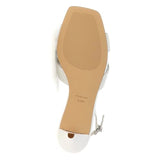 Michael Kors Alessia, Sandals Mujer, Optic White, 40 EU