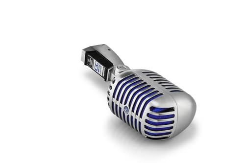 Shure Super 55 Deluxe Vocal Micrófono dinámico supercardioide vintage, icónico, sonido clásico