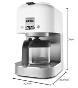 KENWOOD COX750WH Cafetiere filtre kMix - 1200 W - Blanc