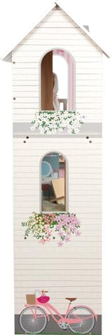 Small Foot Casa de muñecas Villa de Ensueño XL, 3 Pisos, muñecas de hasta 30 cm, Escala 1:6, Aspecto de Madera, 12730