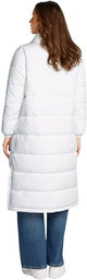 Tommy Jeans Abrigo de Plumas Mujer Maxi Essential Puffer Hasta Las Rodillas, Blanco (White), XS