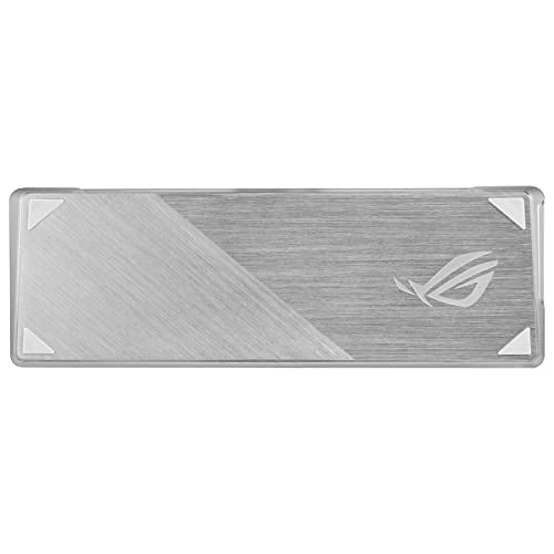 ASUS ROG Falchion Ace - Teclado Gaming Mecánico RGB 65% Compacto, ROG NX Red lubricados y Estabilizados, Teclas ABS, Conexión con KVM, Tres Ángulos, Funda, Blanco, Versión en español