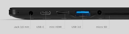 Krüger&Matz Tablet 2 en 1 Edge 1089 Diagonal 10,1" USB3.0 HDMI 8/256GB Windows 11 Pro KM1089S.1