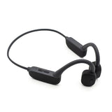 Imperial BluTC Active 2 - Auriculares con Sonido óseo (conducción ósea, Bluetooth 5.3, Memoria de 32 GB, 11 Horas de reproducción, Resistentes al Sudor), Color Negro