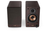 Sharp CP-SS30(BR) Pareja Altavoces estantería Activos 2vías, 60W RMS (2x30W) Carcasa Madera, Bluetooth v5.0, USB, óptica, Auxiliar, RCA, Ajuste Graves y Agudos, Rejilla extraíble, Mando a Distancia.