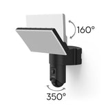 Hama | Cámara de vigilancia Exterior, 1080P, Sensor de Movimiento y luz, Full HD, Compatible con Amazon Alexa y Google Assistant.