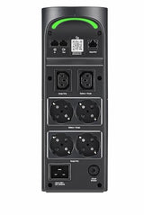 APC Gaming Sistema de alimentación ininterrumpida Back UPS Pro, 2200VA/1320W, Torre, 230V, 4X Tomas Schuko y 2X IEC C13, Luces RGB, Onda sinusoidal Pura, Medianoche (Negro) BGM2200B-GR
