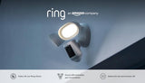 Ring cámara Pro con focos cableada (Floodlight Cam Wired Pro) | Cámara exterior con vídeo 2K, Ring Vision, detección de movimiento 3D, (alternativa al CCTV) | 30 días de prueba gratuita de Ring Home