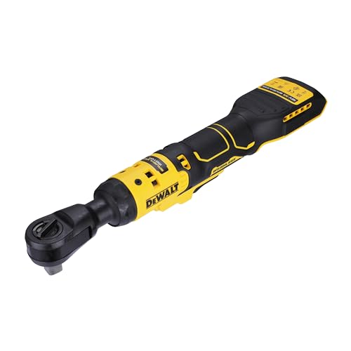 DeWalt DCF512N-XJ - Llave de carraca 18V XR, 1/2", Longitud total de 360 mm, Motor sin escobillas, 95 Nm, Luz LED, No incluye batería ni cargador