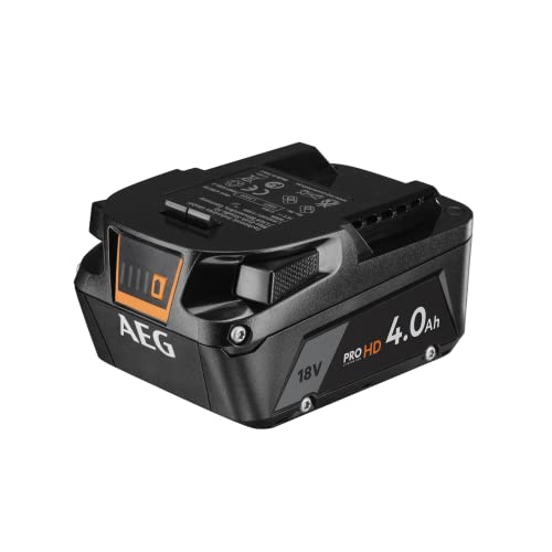 Set de Cargador y baterías Recargables AEG Powertools Pro Lithium Setl1840shd 18 V 4 Ah