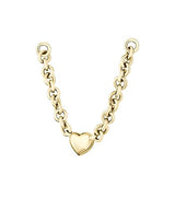 BOSS Jewelry Collar de Cadena para Mujer Colección HONEY LOVE en Oro Amarillo con un Charm de Corazón - 1580637