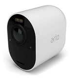 Arlo Ultra 2 Camara de Vigilancia WiFi Exterior 4K, Camara de Vigilancia WiFi Interior, Sensor de Movimiento, Alarmas Para Casa, Visión Nocturna Color, Prueba Arlo Secure Incluida , 3 Cámaras, Blancas