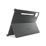 Lenovo Pack Teclado + Cubierta Trasera para Tablet Idea Tab Pro (Poliuretano + Policarbonato, Conexión Pogo-Pin, Soporte Integrado, 16 Teclas de Acceso Rápido) – Color Gris