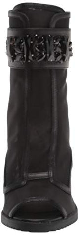 KARL LAGERFELD Blayze Fashion Bootie, Botas Cortas al Tobillo Mujer, Black, 38 EU