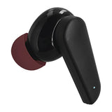 Hama | Auriculares Bluetooth (6h de música, True Wireless, Micrófono Integrado, Sensor táctil, Compatible con Siri y Google Assistant), Color Negro