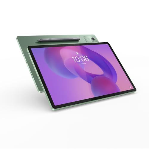 Lenovo Idea Tab Pro – Tablet 12.7" 3K (MediaTek Dimensity 8300, 8 GB RAM, 256 GB UFS 4.0, 144 Hz, Wi-Fi 6E, Bluetooth 5.3, Android 14) Verde - Incluye Pen