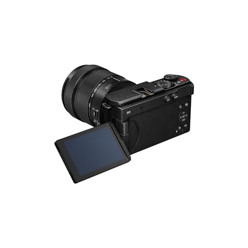 Panasonic Lumix DC-S9HE-K Cámara Vlog, Puerta Abierta, Fotograma Completo, Sin Espejo, 24,2 MP, 6K/4K, PDAF 779, Estabilización De Imagen, Angulo Libre, WiFi 5 GHz, Negro, Lente 28-200 mm (Zoom x7)
