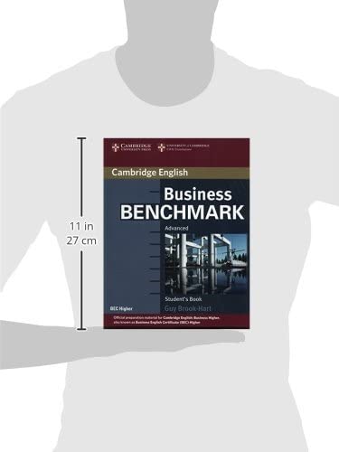 Business Benchmark Advanced Student's Book BEC Edition: Student's Book BEC Higher (CAMBRIDGE)