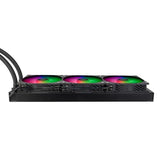 SilverStone Technology NovaPeak 360 ARGB, Solución superior de refrigeración líquida multiuso con increíbles efectos de iluminación ARGB, SST-NP360-ARGB